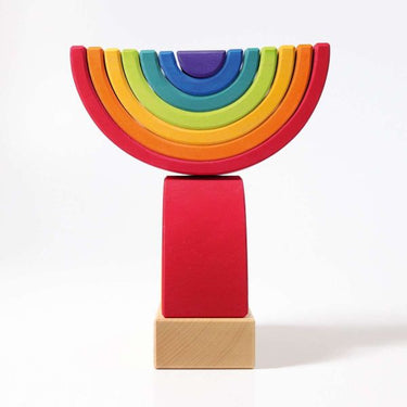 Grimm's - Double Rainbow Stacking Tower